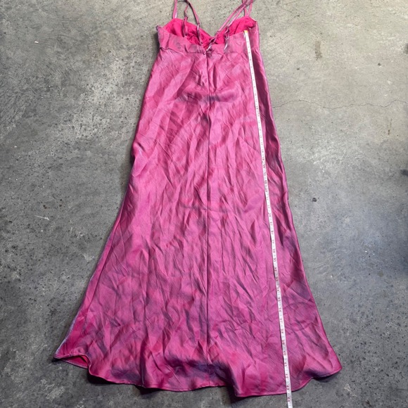 Wild Fable Women's Iridescent Pink Purple Maxi Dress Sz XXS Y2k Mermaid Barbie - Picture 9 of 11